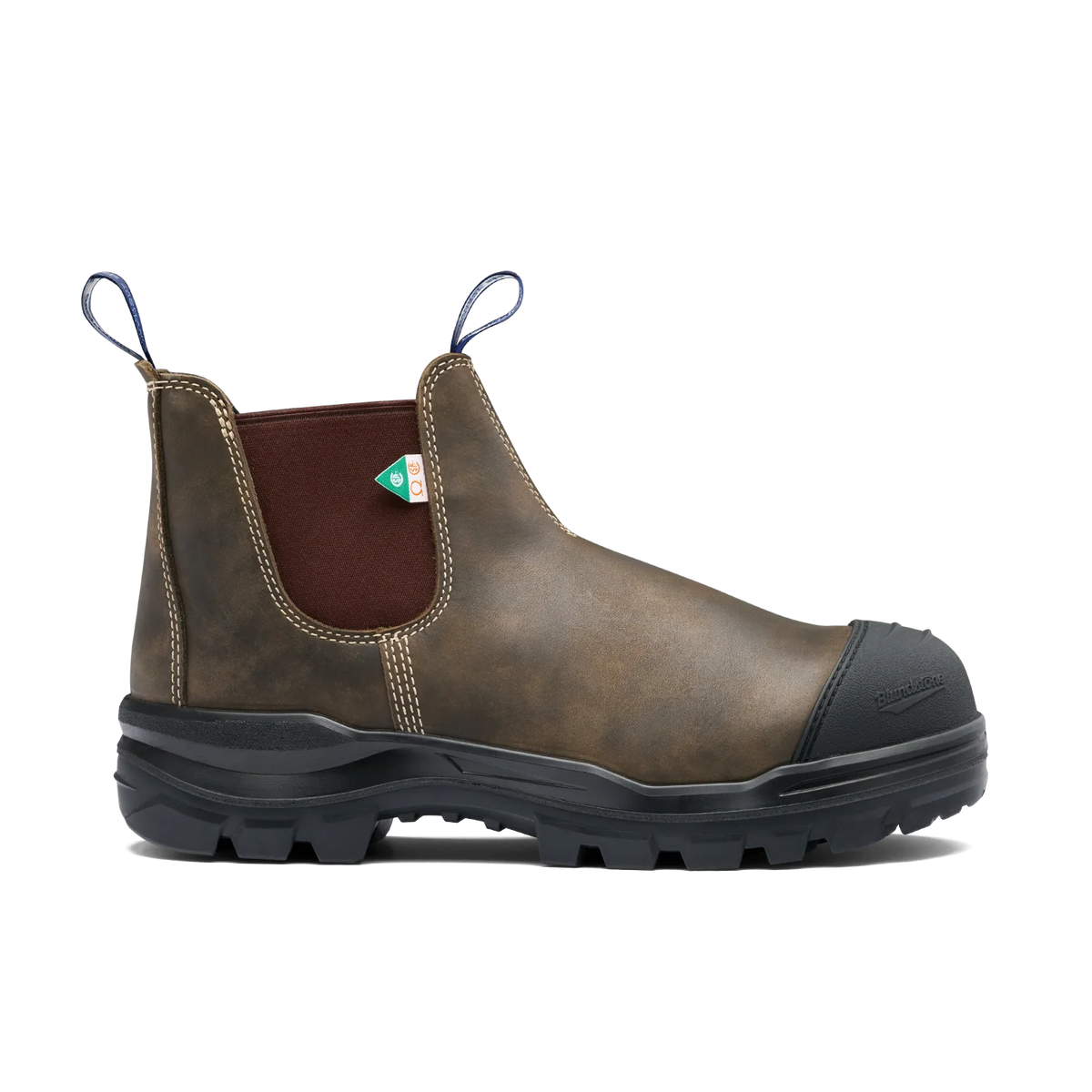 BLUNDSTONE WORK & SAFETY THERMAL ROTOFLEX RUSTIC BROWN