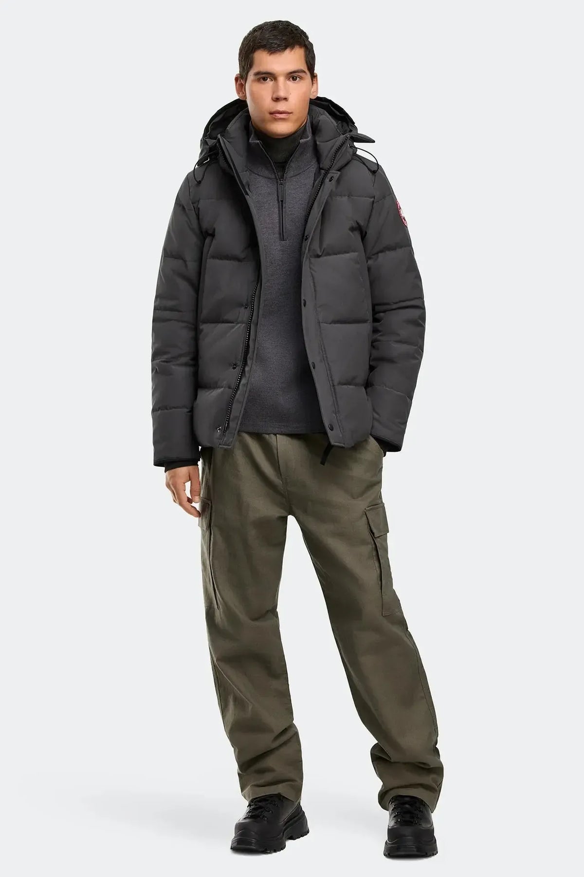 WYNDHAM PARKA - CR GRANITE GREY