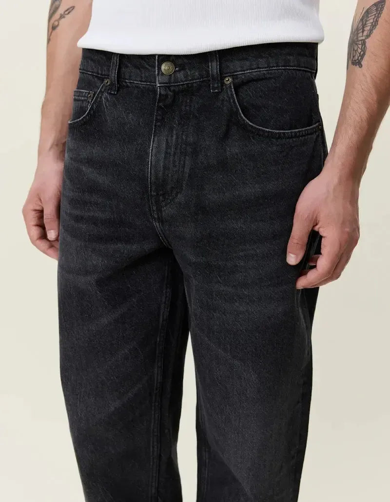 RYDER BLACK WASHED DENIM JEANS