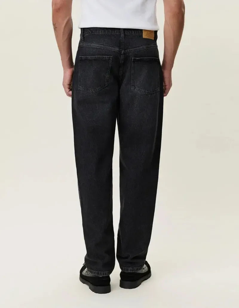 RYDER BLACK WASHED DENIM JEANS