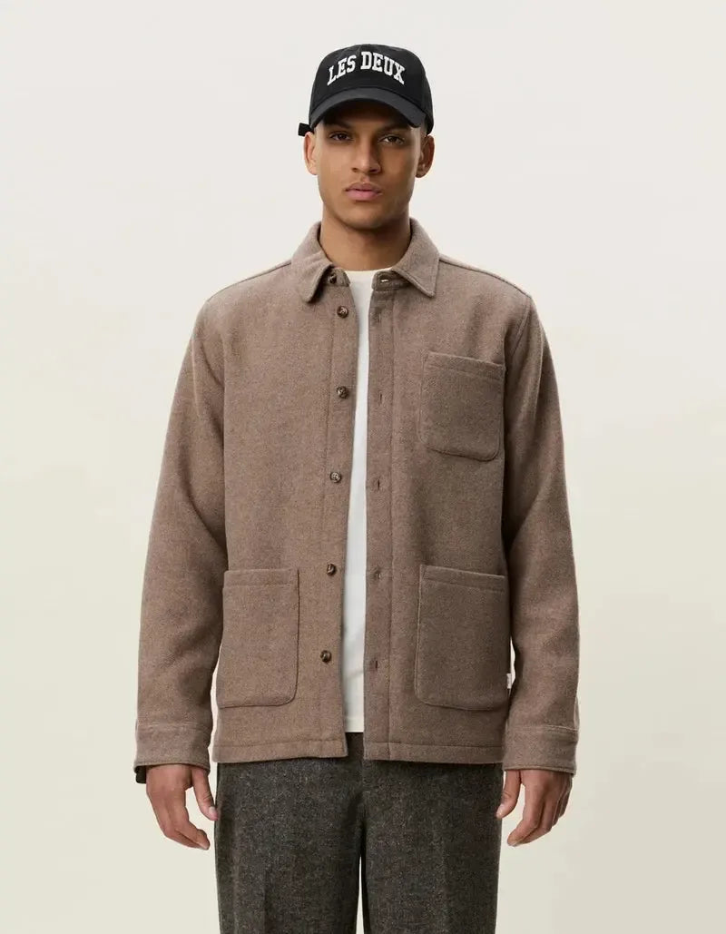 WOOL OVERSHIRT