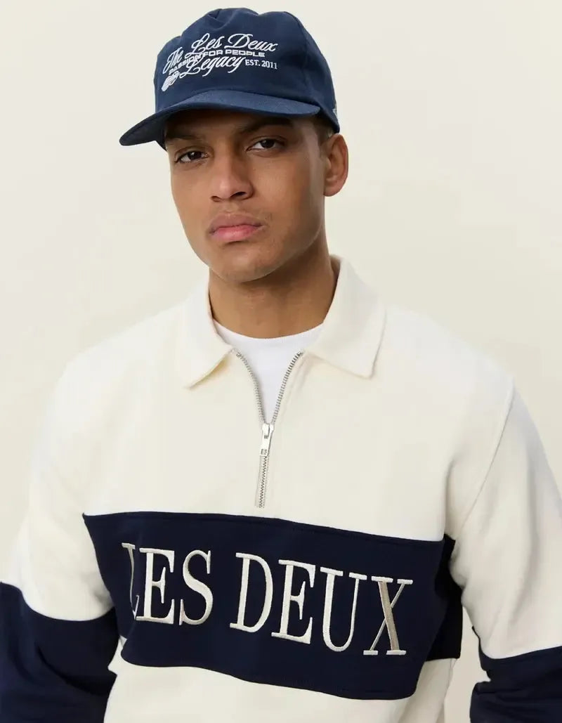 ZIPPER RUGBY SWEATSHIRT