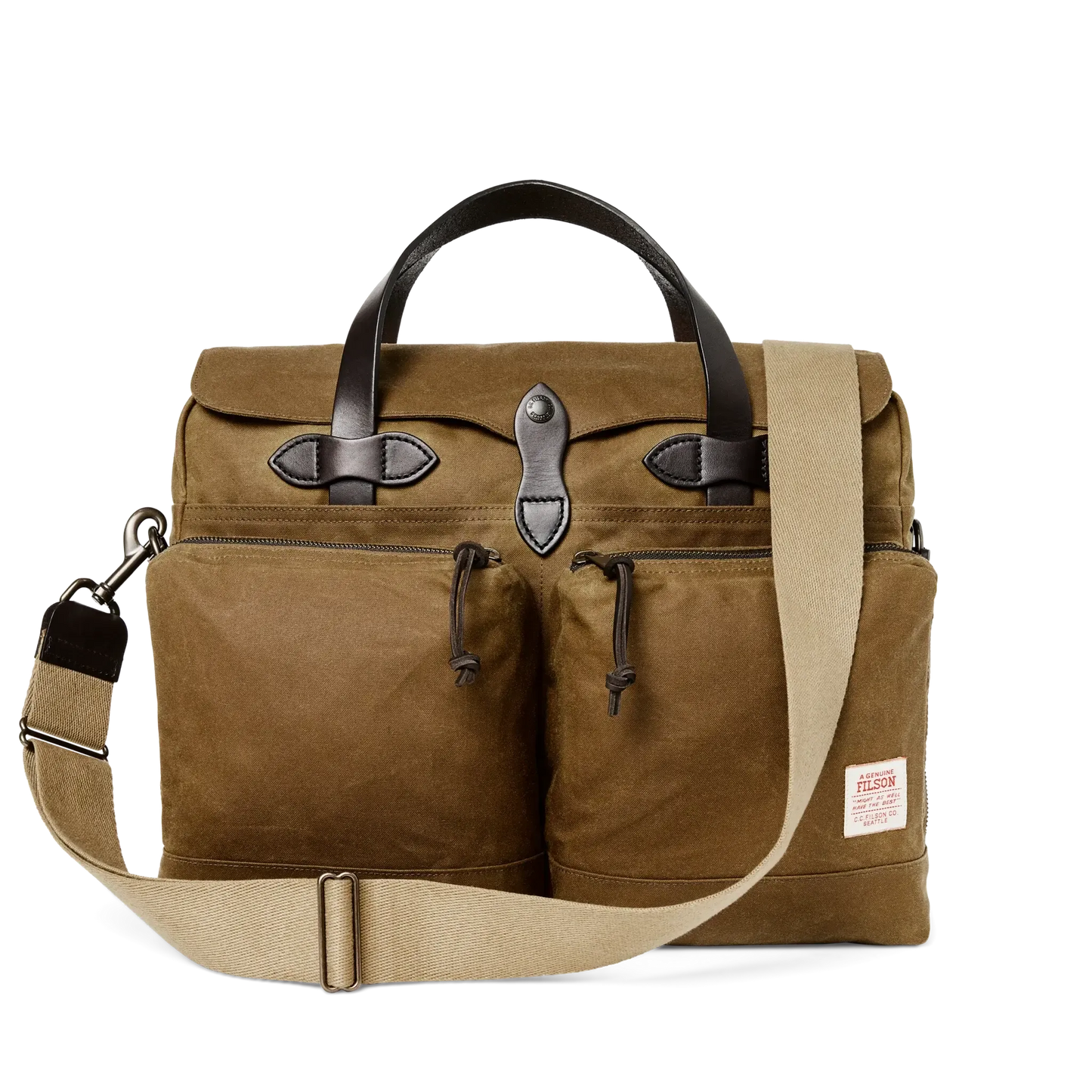 24 HOUR TIN CLOTH BRIEFCASE-TRAVEL ACCESSORIES-FILSON-JB Evans Fashions & Footwear