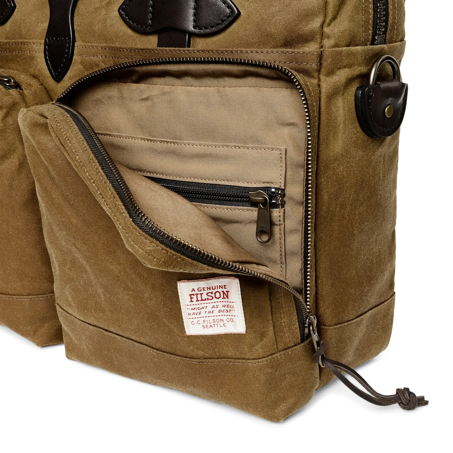 24 HOUR TIN CLOTH BRIEFCASE-TRAVEL ACCESSORIES-FILSON-JB Evans Fashions & Footwear