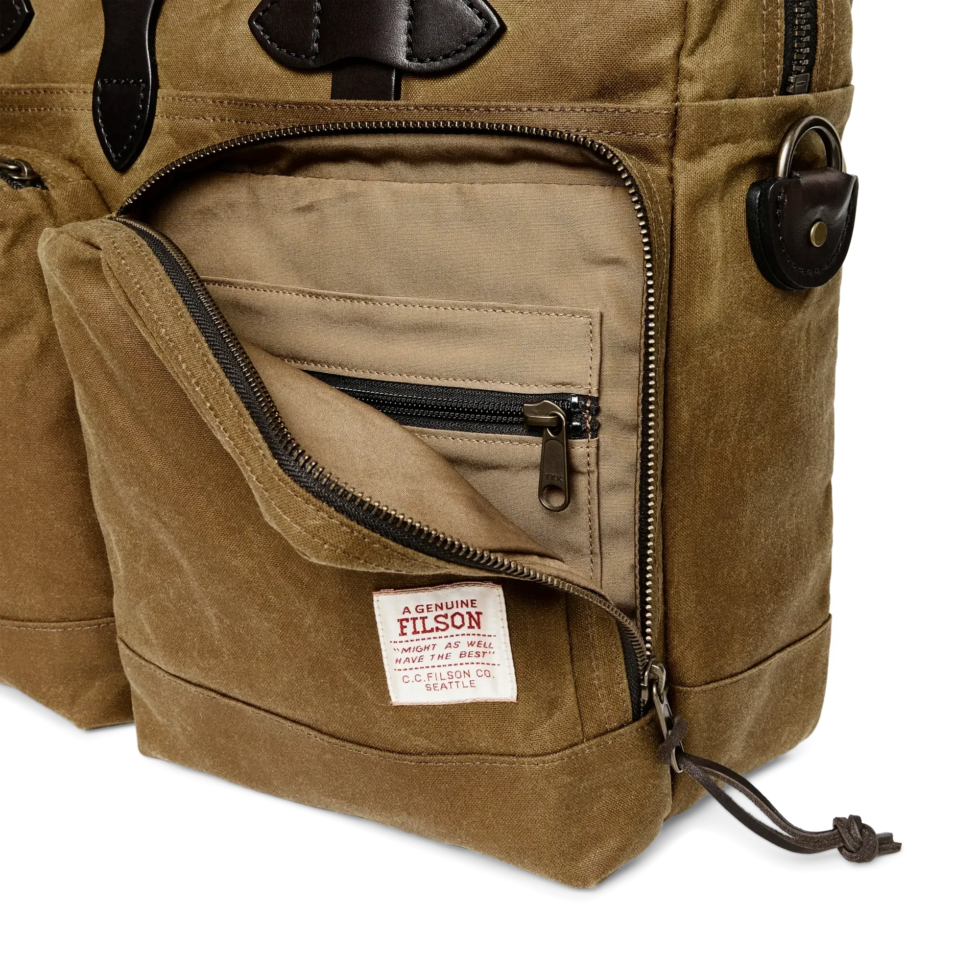 24 HOUR TIN CLOTH BRIEFCASE-TRAVEL ACCESSORIES-FILSON-JB Evans Fashions & Footwear