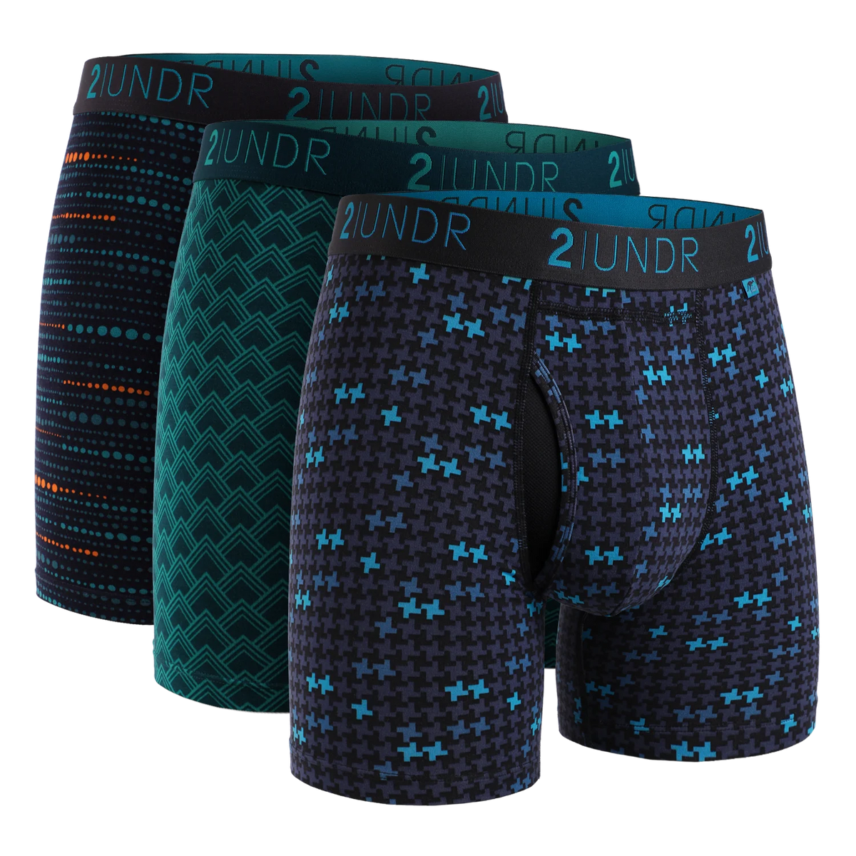 2UNDR SS 6" BB PRINT 3PK