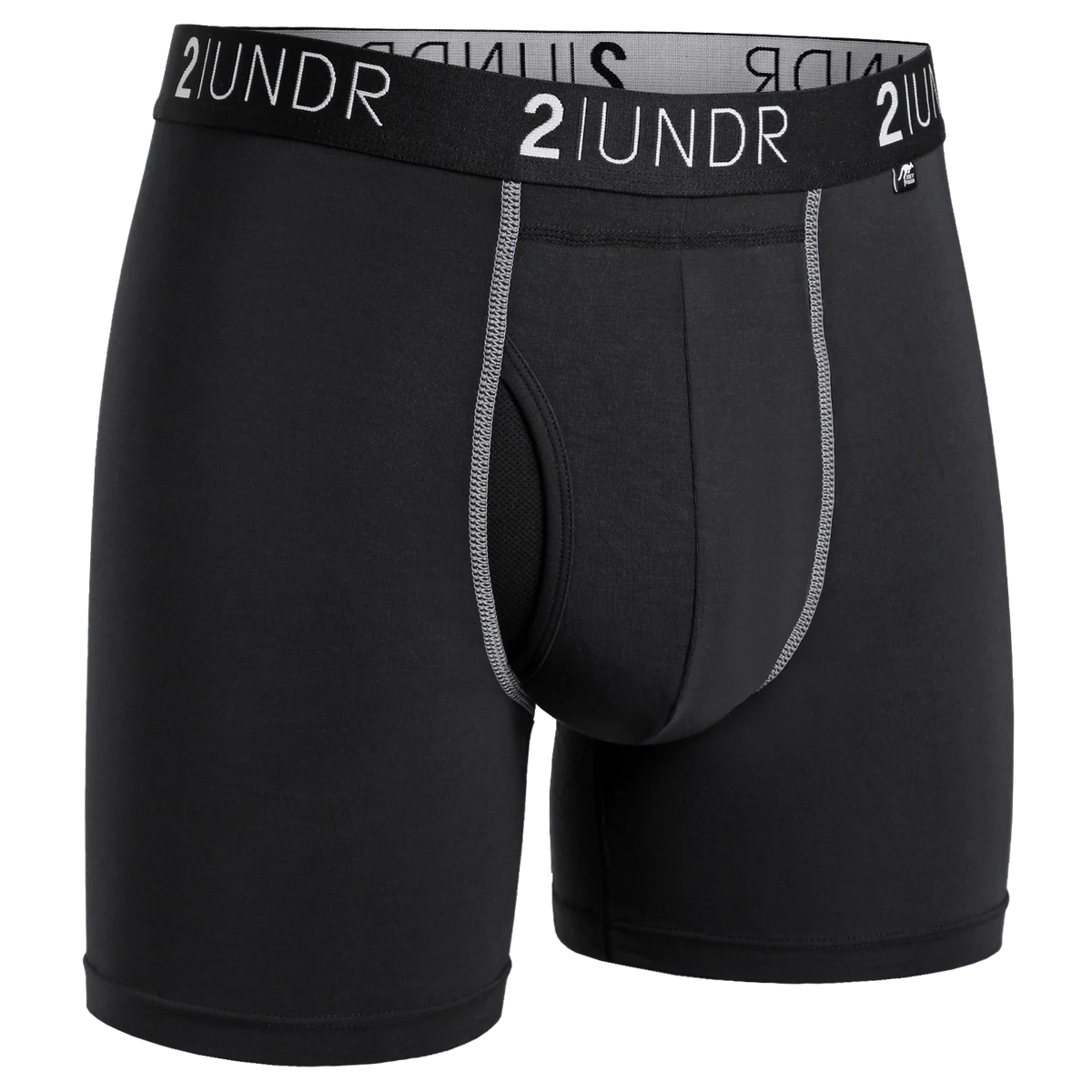 2UNDR SS 6" BB SOLID 3PK BLK/GRY/NVY