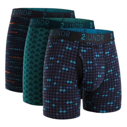 2UNDR SS 6" BB PRINT 3PK-MENS UNDERWEAR-2UNDR-JB Evans Fashions & Footwear
