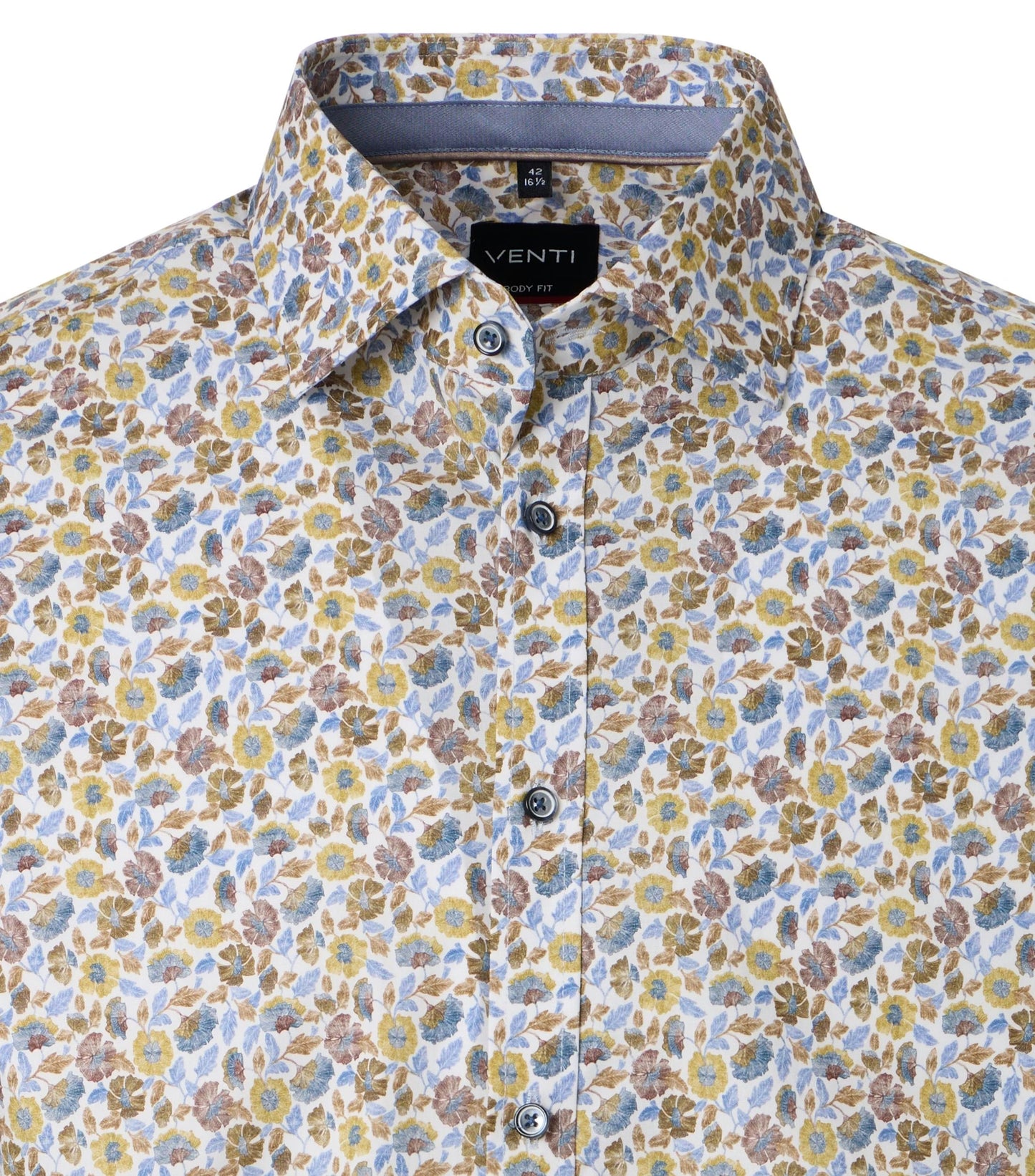 BODY FIT FLORAL PRINT