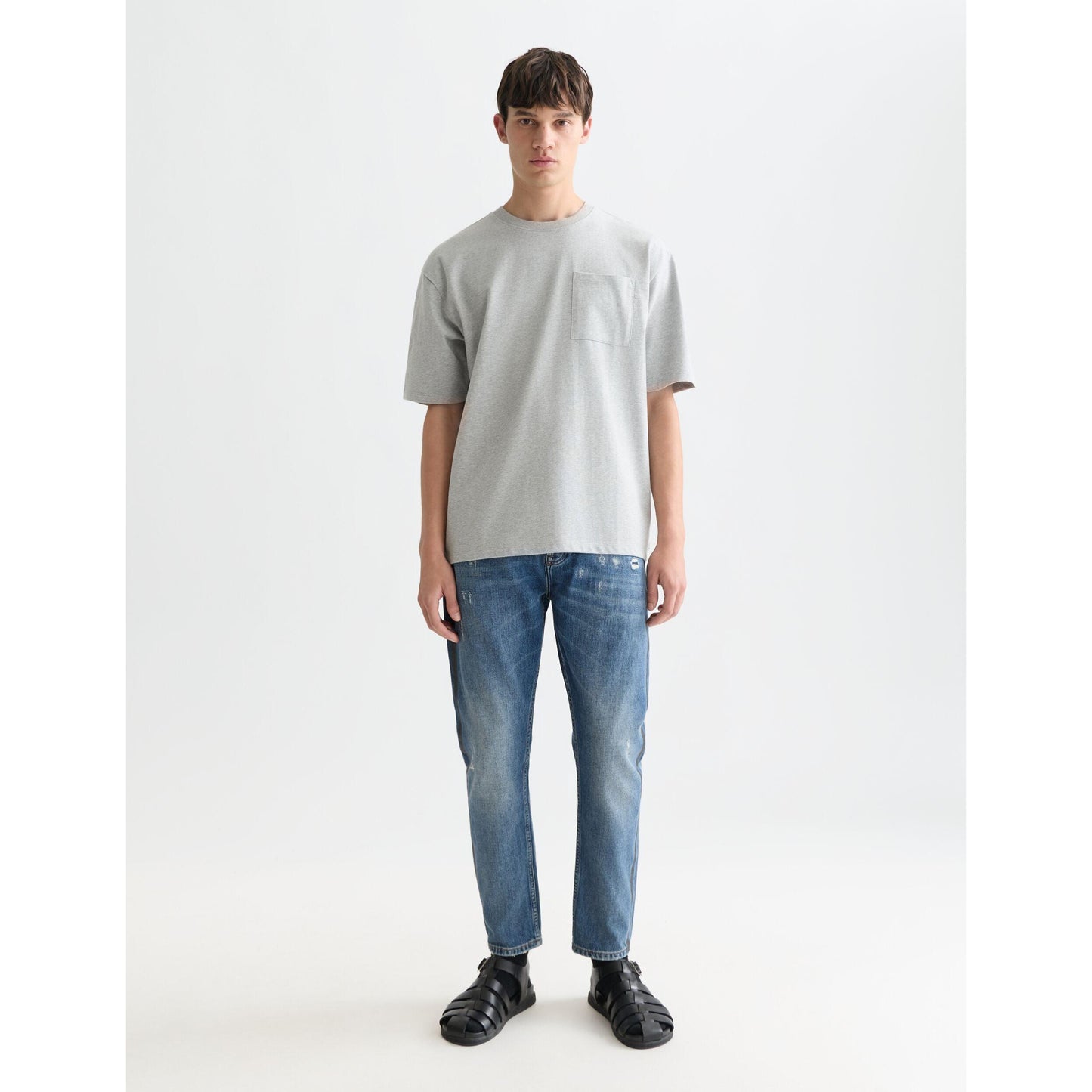 3 CROSS CHEST POCKET TEE LOOSE FIT-MENS T-SHIRTS & POLO'S-SCOTCH & SODA-JB Evans Fashions & Footwear