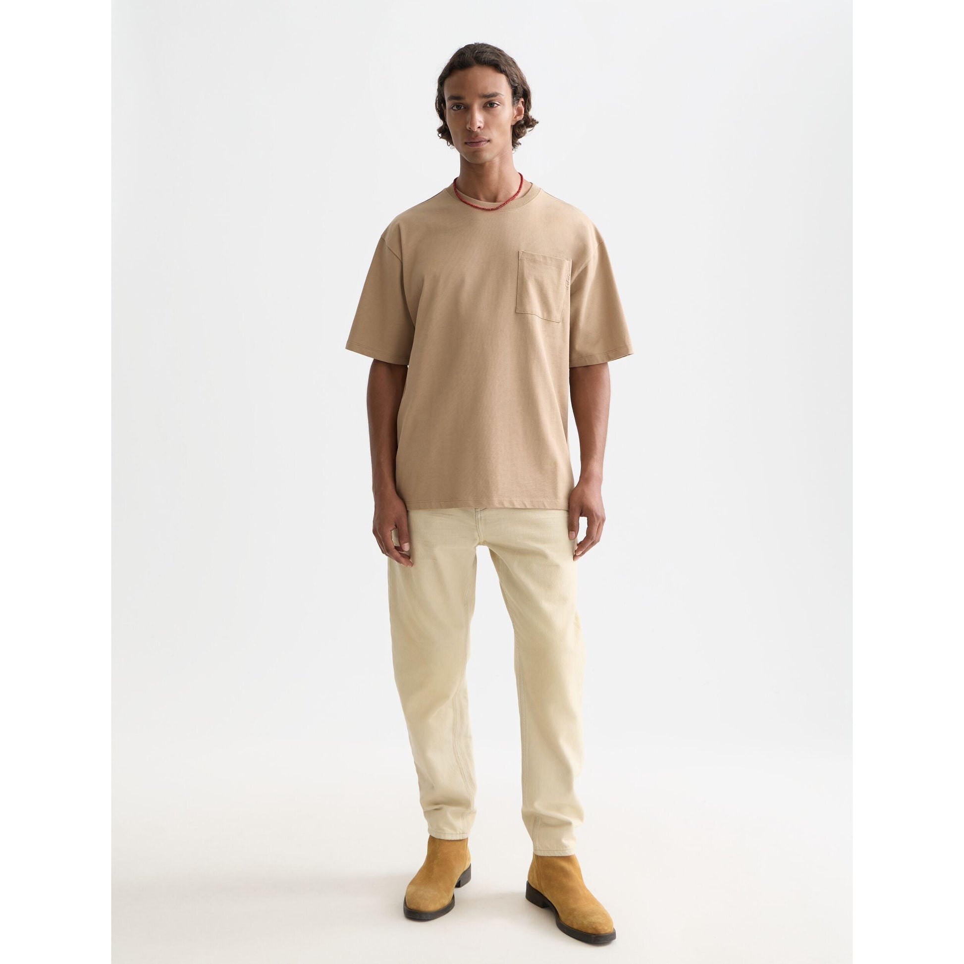 3 CROSS CHEST POCKET TEE LOOSE FIT-MENS T-SHIRTS & POLO'S-SCOTCH & SODA-JB Evans Fashions & Footwear