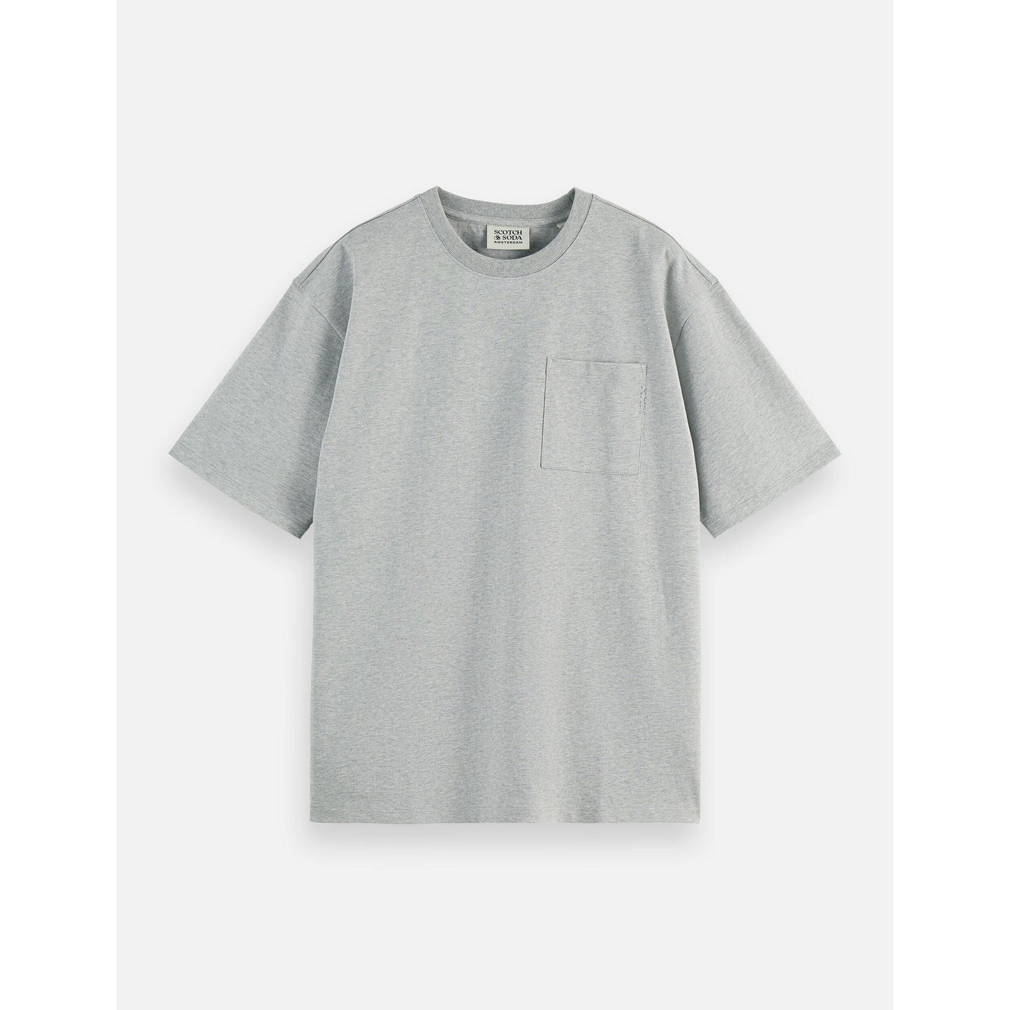 3 CROSS CHEST POCKET TEE LOOSE FIT-MENS T-SHIRTS & POLO'S-SCOTCH & SODA-JB Evans Fashions & Footwear