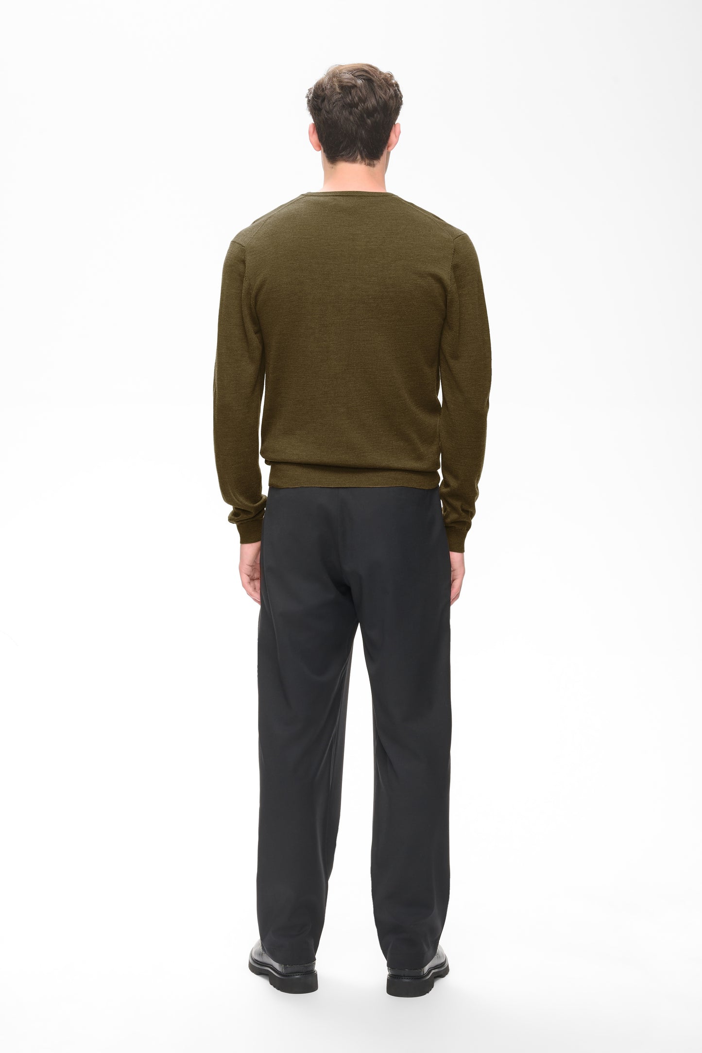 MARGRATE MERINO CREW NECK SWEATER