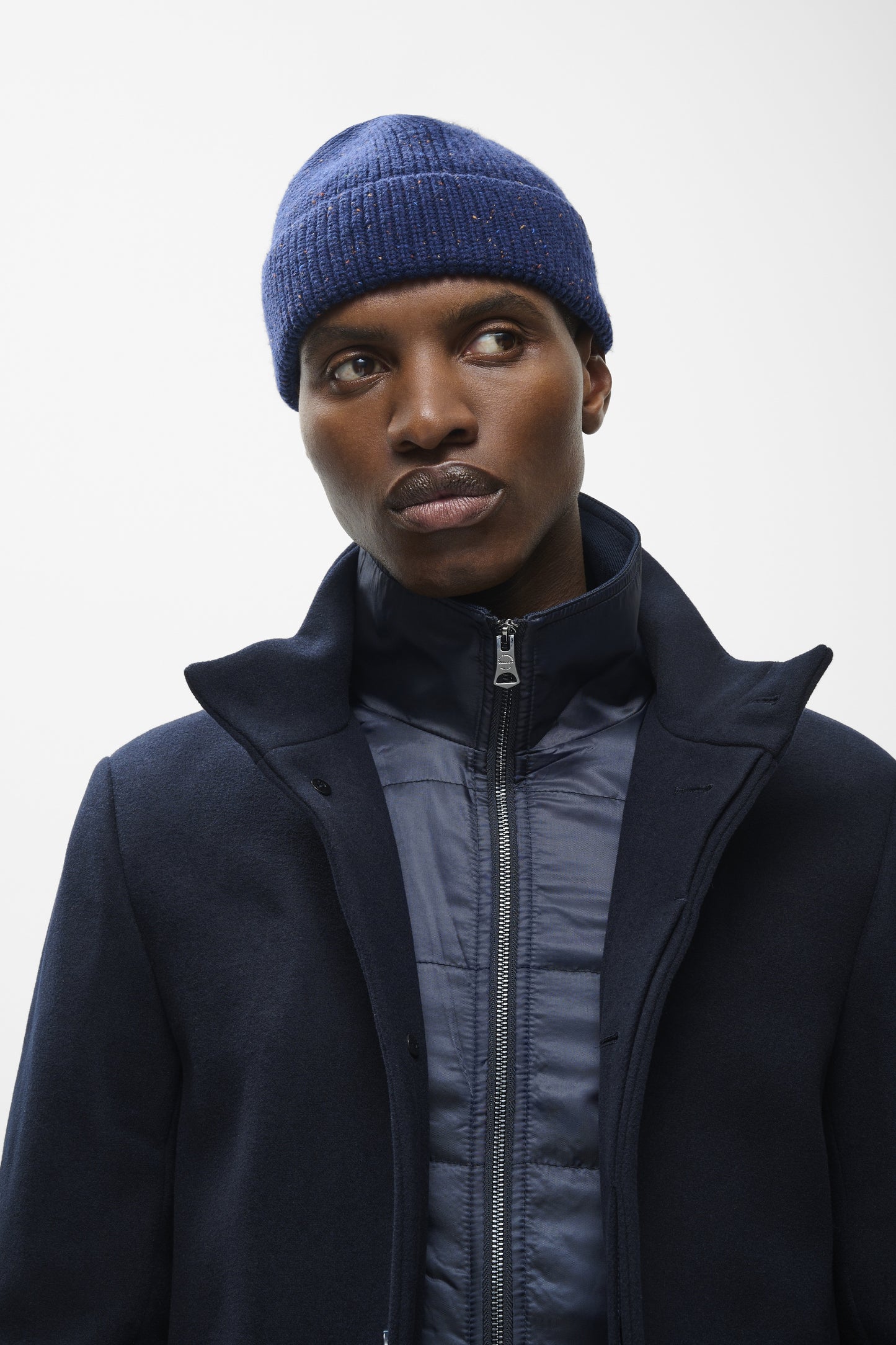 HARVEY SHORT WOOL COAT
