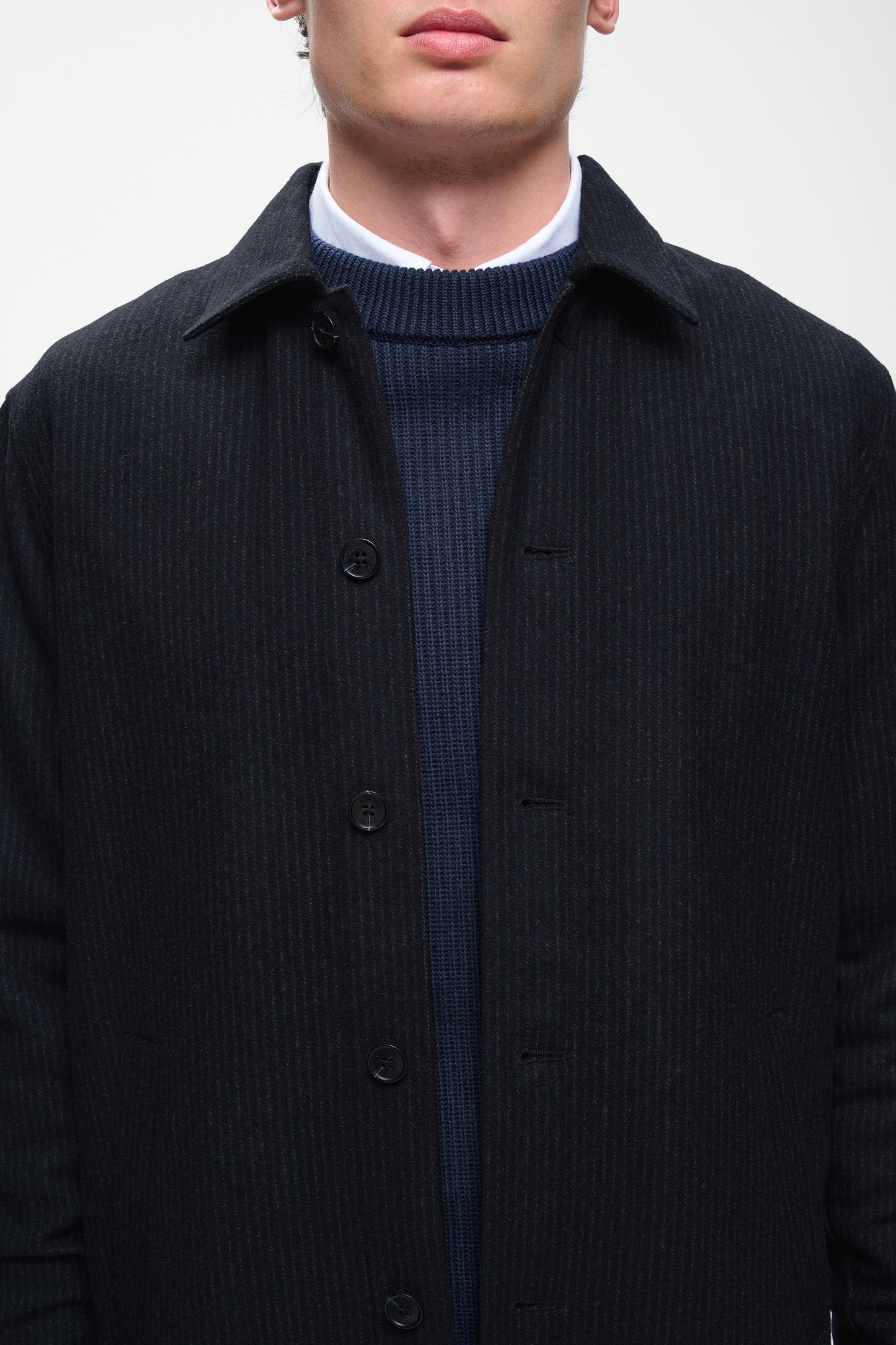 ORIGINAL CHALK STRIPE OVERSHIRT