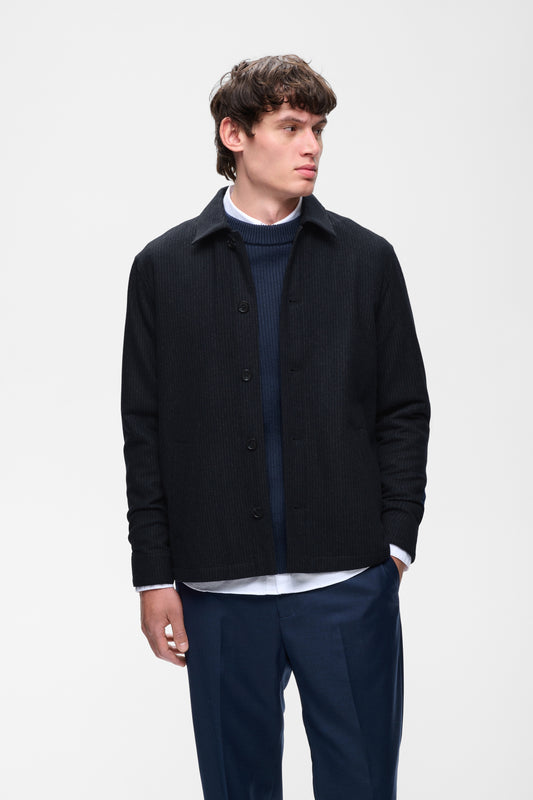 ORIGINAL CHALK STRIPE OVERSHIRT