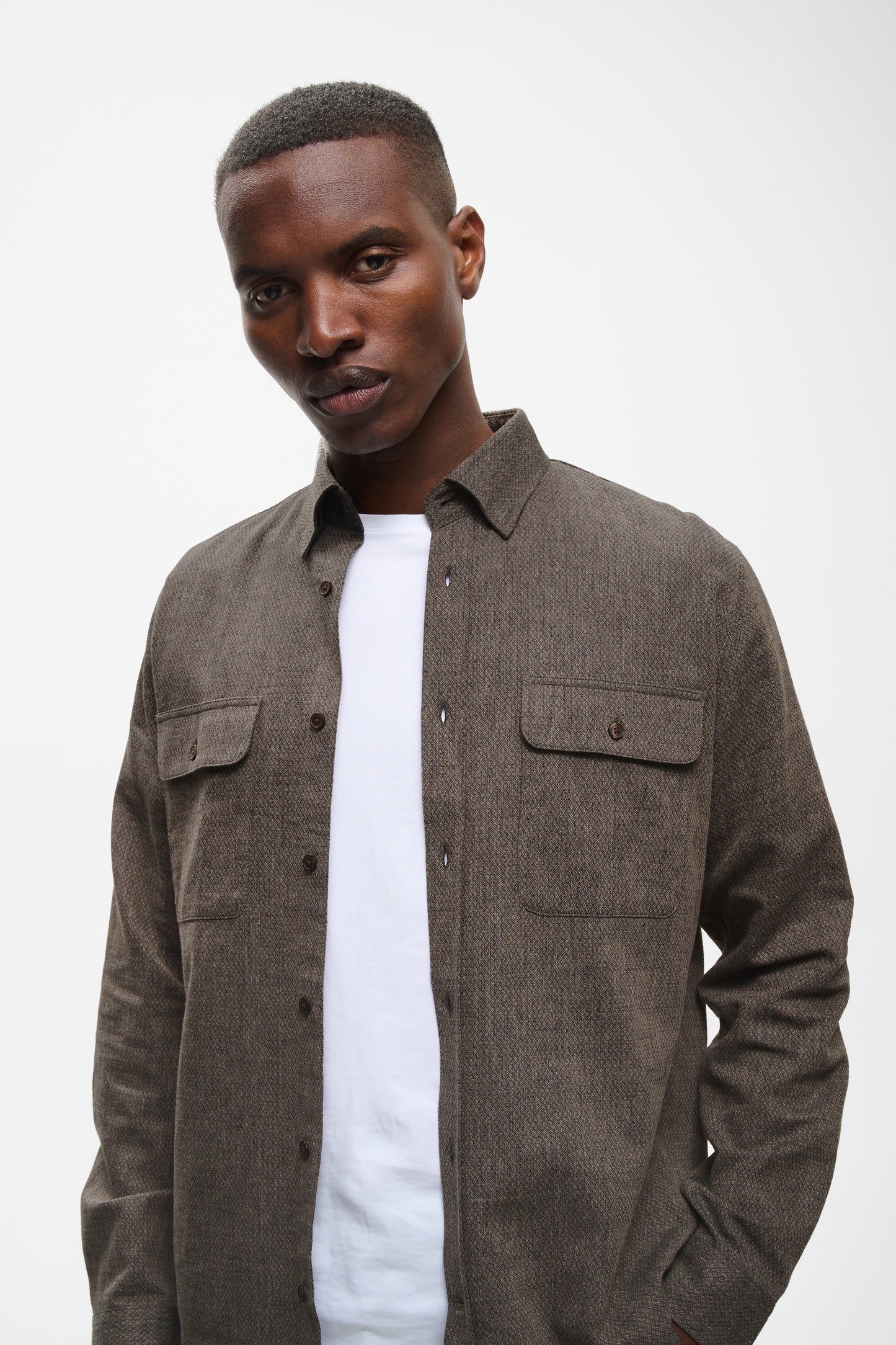 CHRISTALDO BUTTON UP