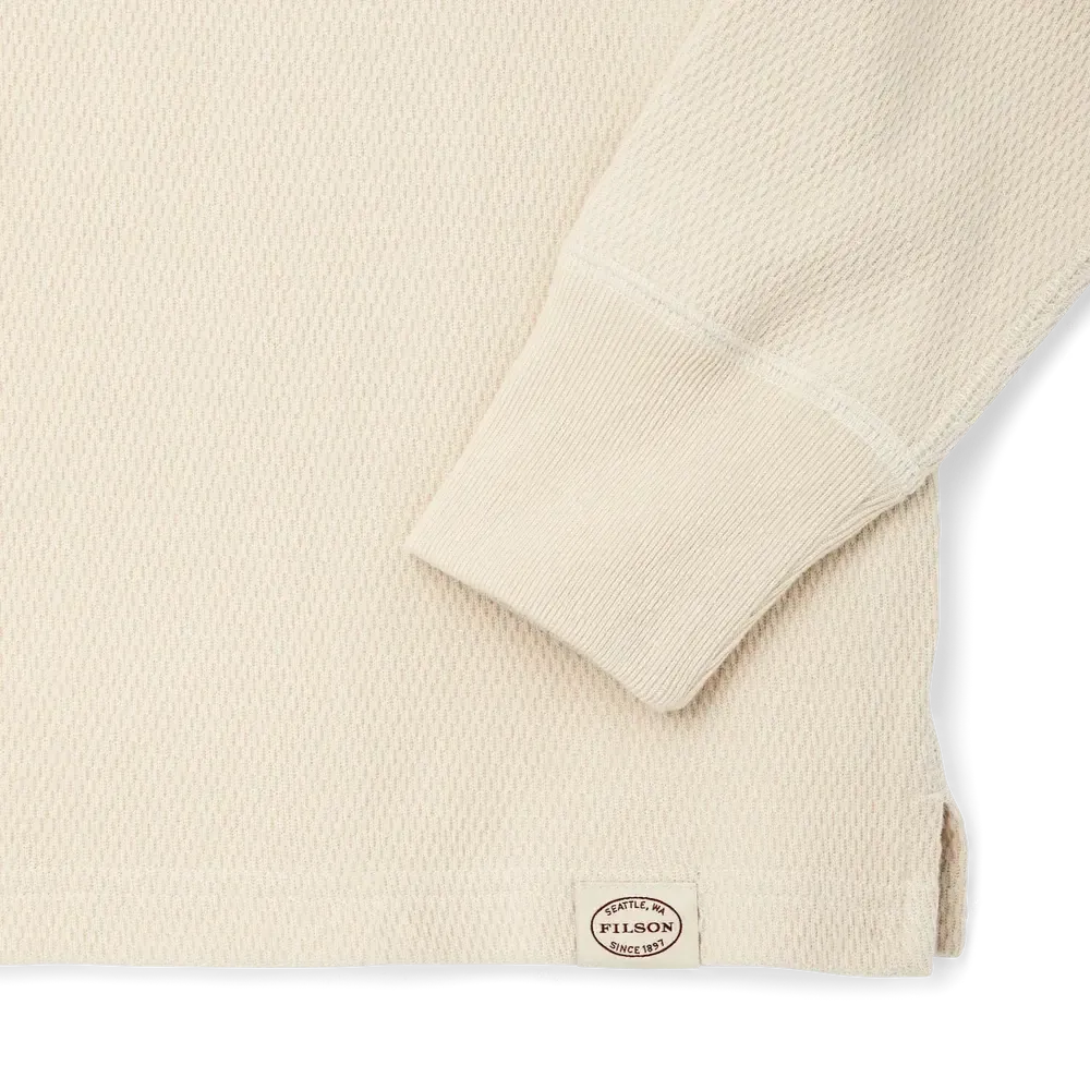 WAFFLE KNIT HENLEY - JB Evans Fashions & Footwear