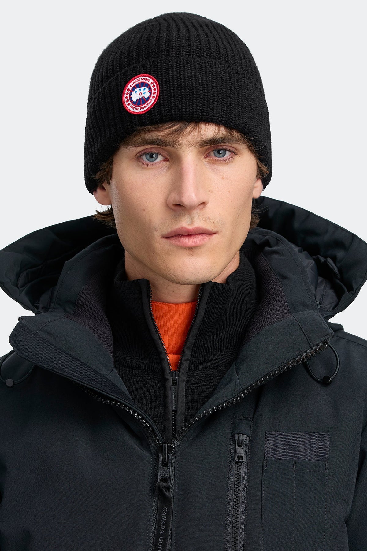 RIB TOQUE BLACK