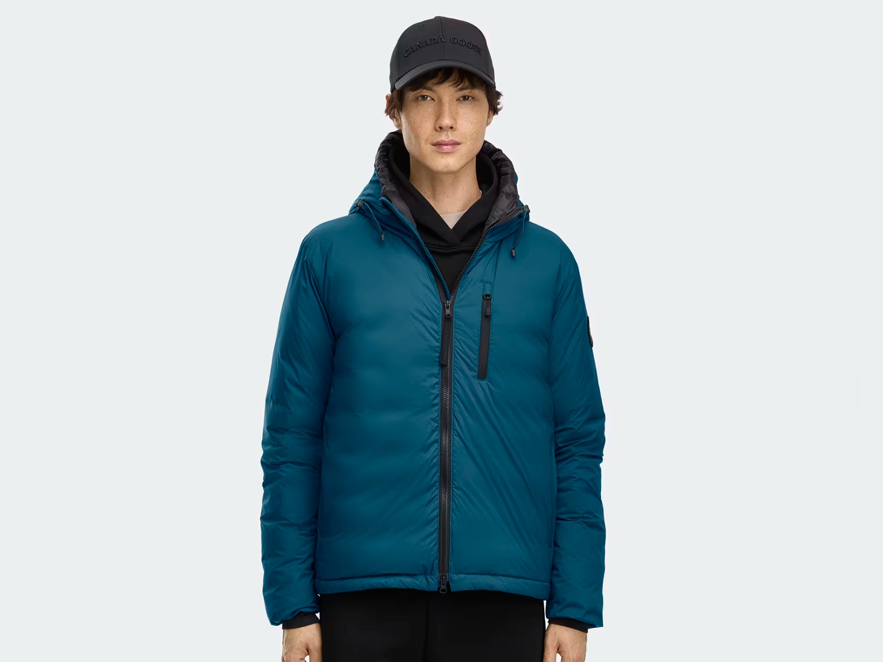 LODGE HOODIE BLACK DISC - JB Evans Fashions & Footwear