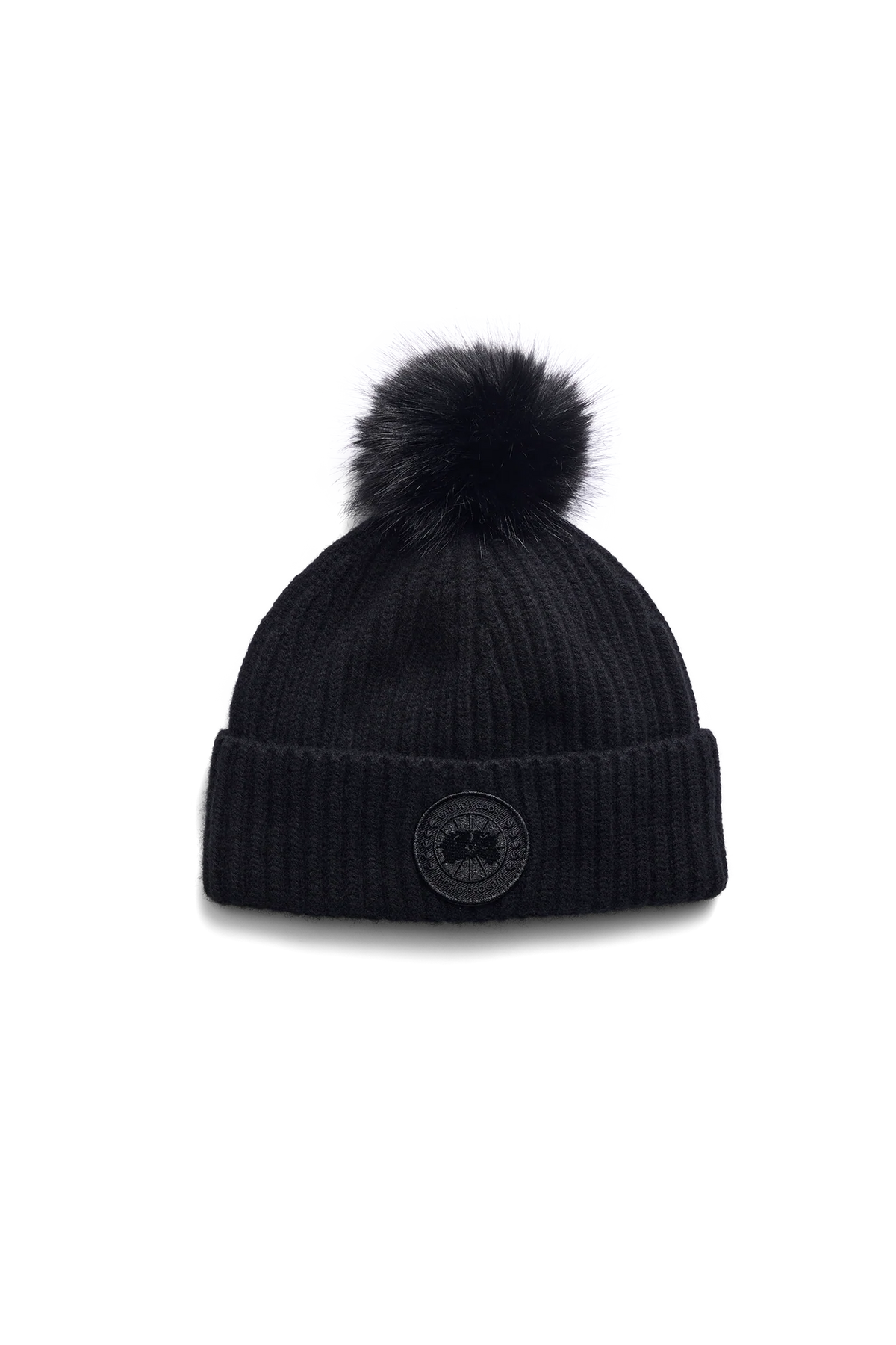 CASHMERE BLEND POM TOQUE