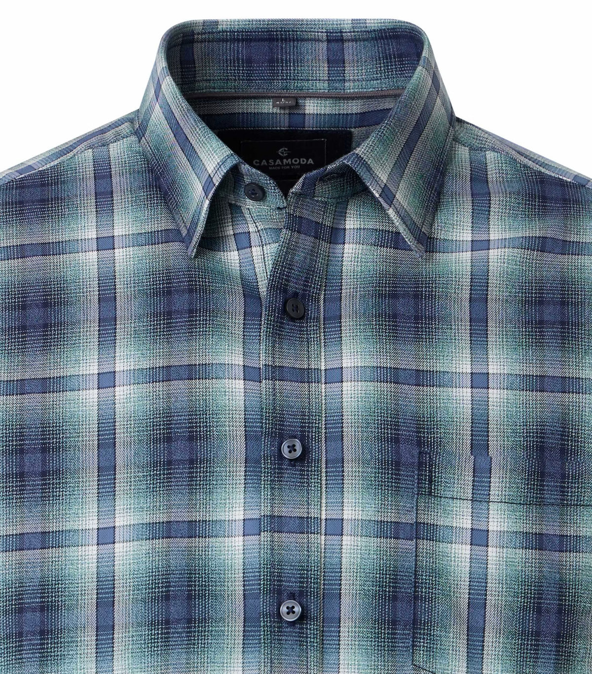 CASUAL FIT MILLED FINISH CHECK