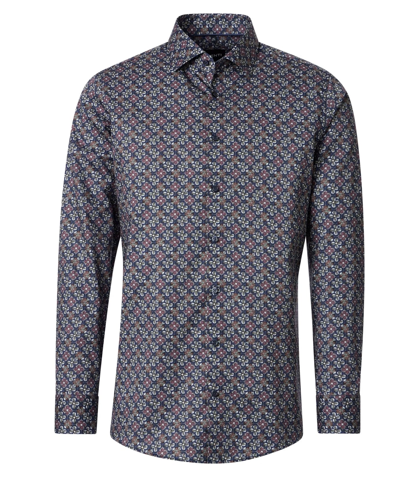 MODERN FIT FLORAL PRINT