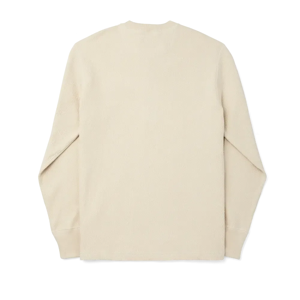 WAFFLE KNIT HENLEY - JB Evans Fashions & Footwear