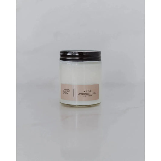 9 OZ CANDLE CABO-HOME-WICK + BEAR-JB Evans Fashions & Footwear