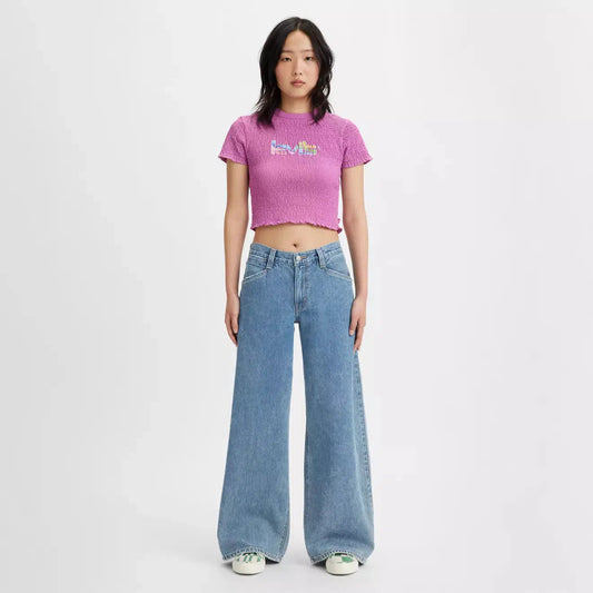 94' BAGGY WIDE LEG TAKE CHANCES-LADIES DENIM-LEVIS-JB Evans Fashions & Footwear