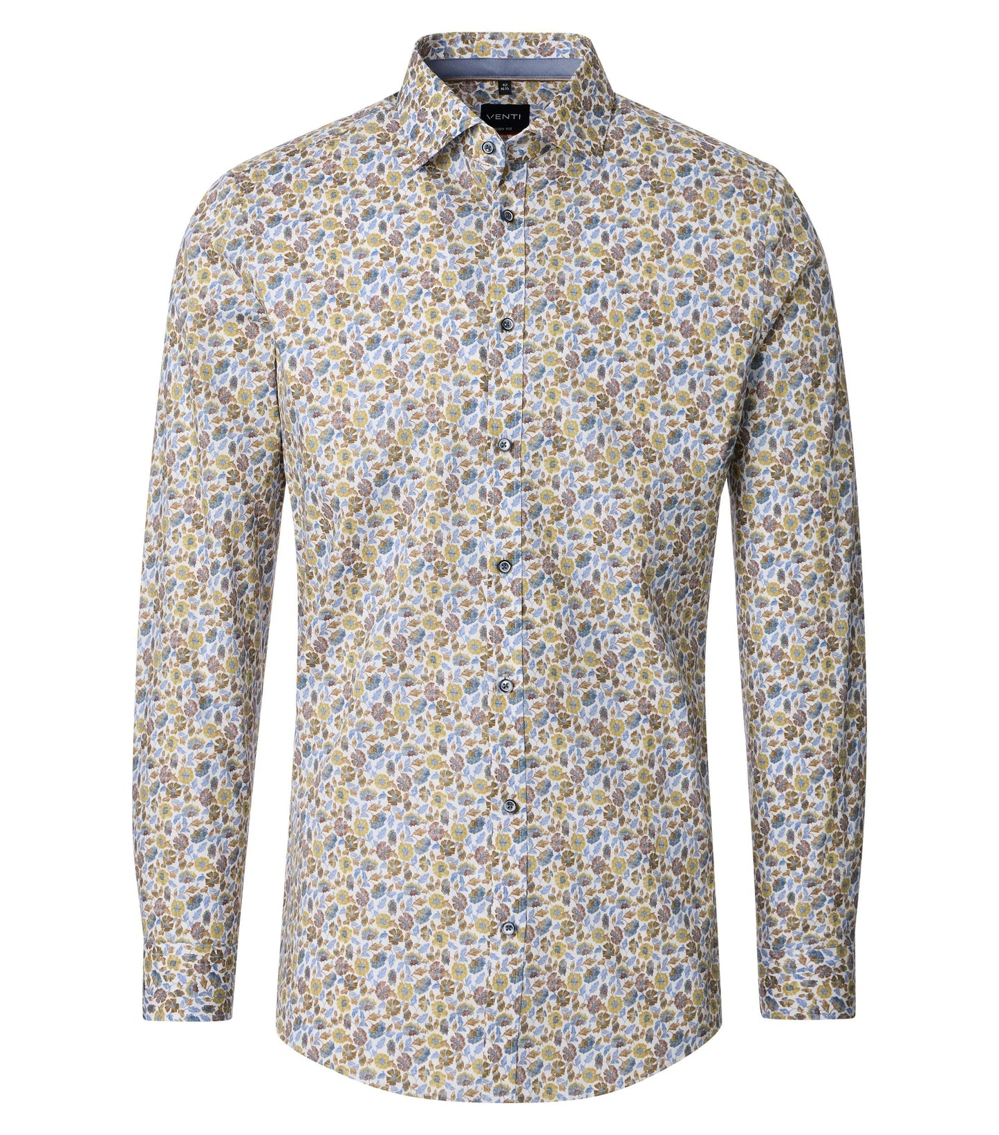 BODY FIT FLORAL PRINT