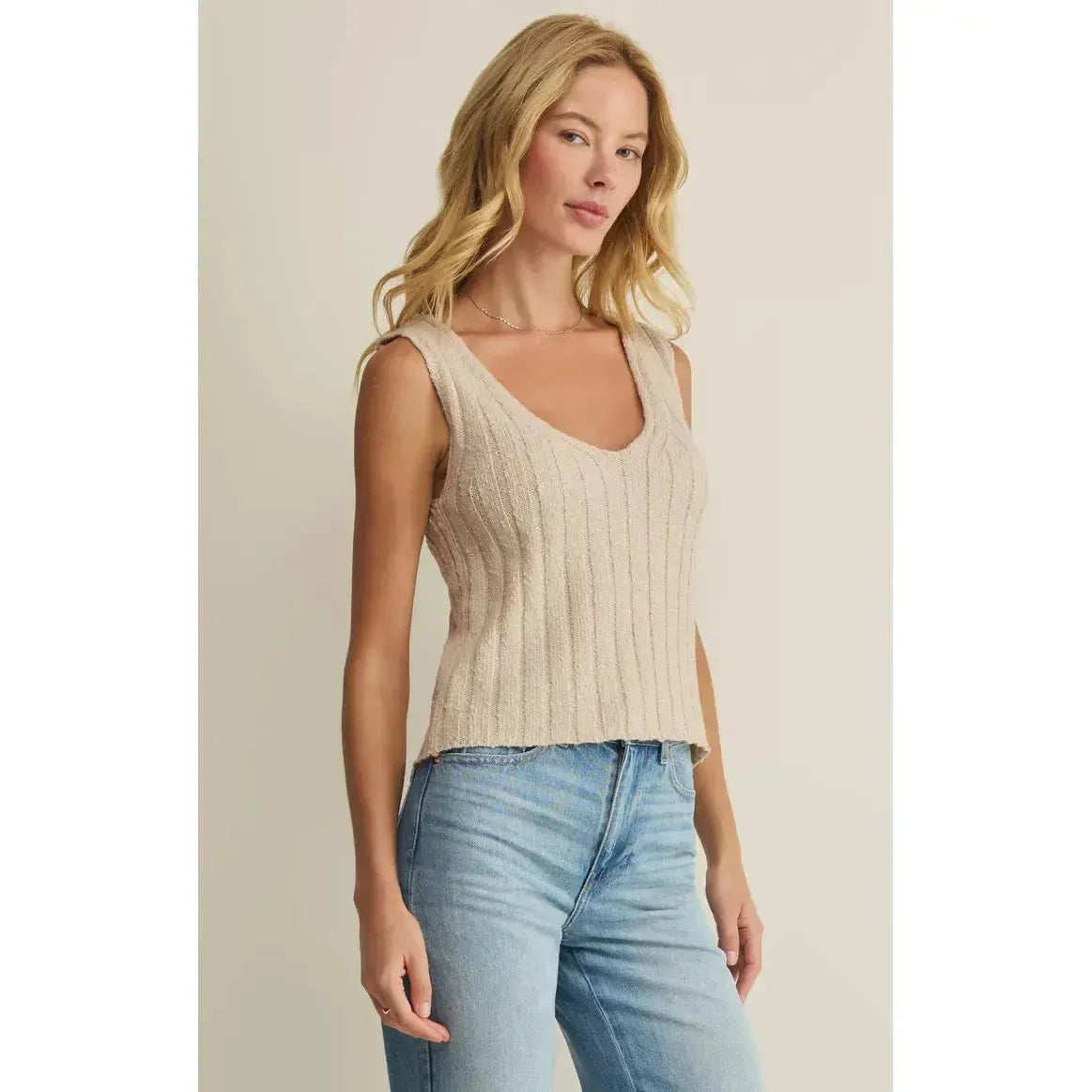 ACADIA SWEATER TANK-LADIES T-SHIRTS & TANKS-Z SUPPLY-JB Evans Fashions & Footwear