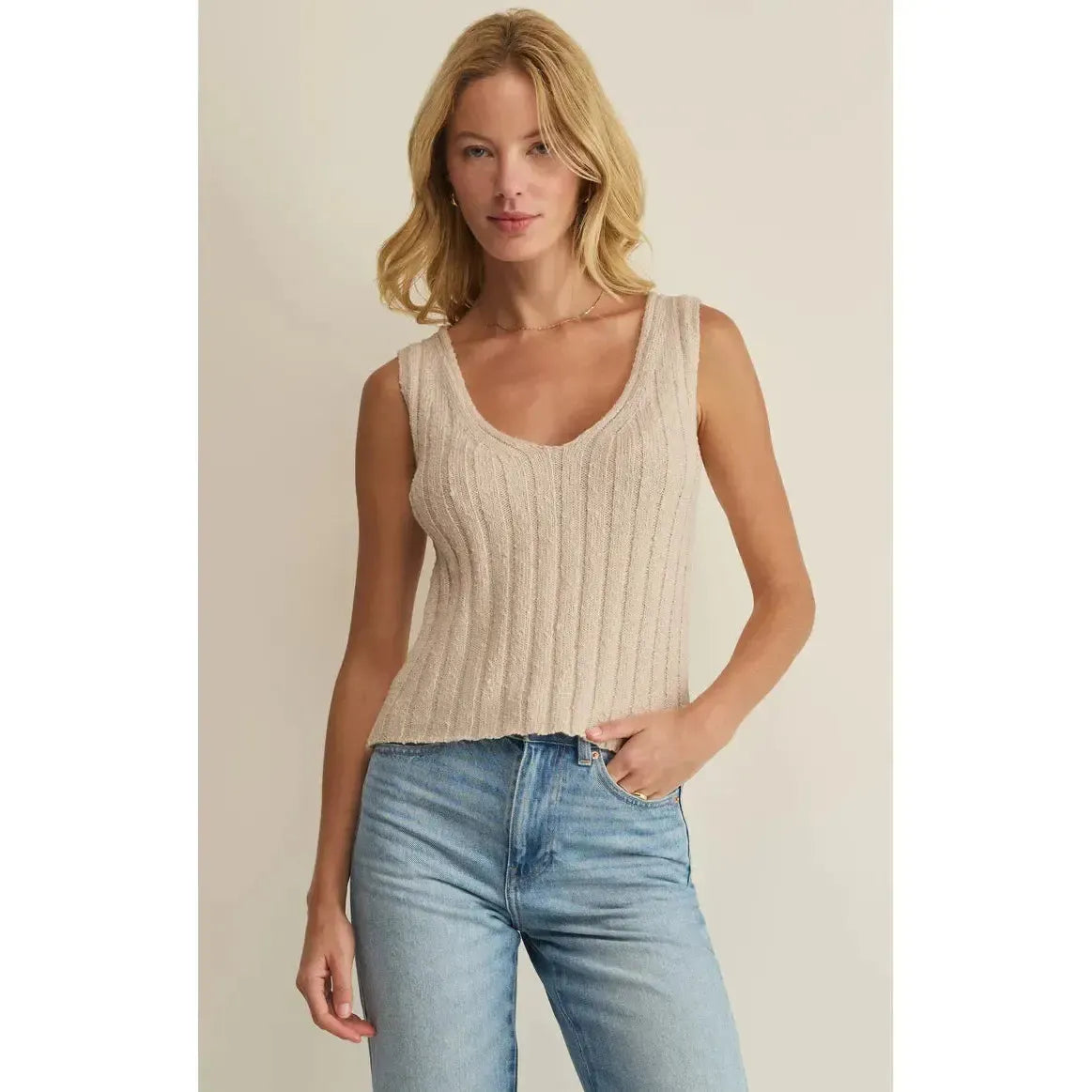 ACADIA SWEATER TANK-LADIES T-SHIRTS & TANKS-Z SUPPLY-JB Evans Fashions & Footwear