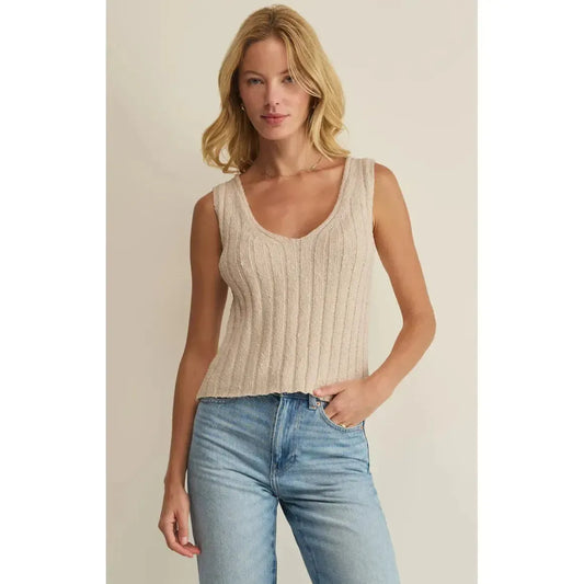 ACADIA SWEATER TANK-LADIES T-SHIRTS & TANKS-Z SUPPLY-JB Evans Fashions & Footwear