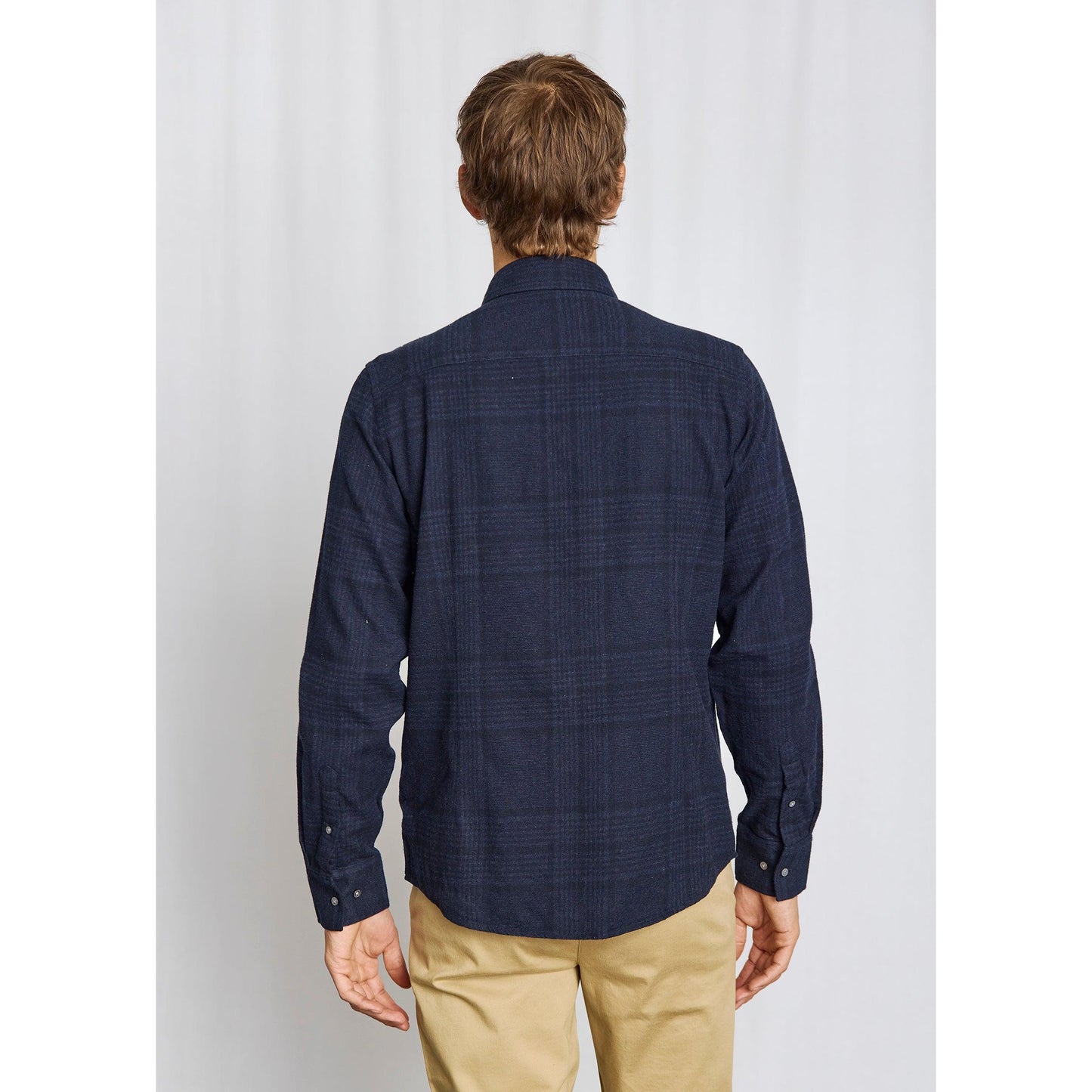 AKHLAQ CHECKED CASUAL MODERN-MENS SHIRTS-BRUUN STENGADE-JB Evans Fashions & Footwear