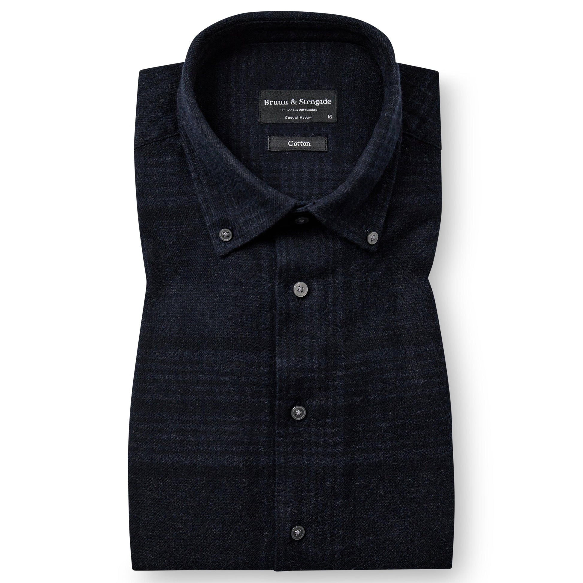 AKHLAQ CHECKED CASUAL MODERN-MENS SHIRTS-BRUUN STENGADE-JB Evans Fashions & Footwear