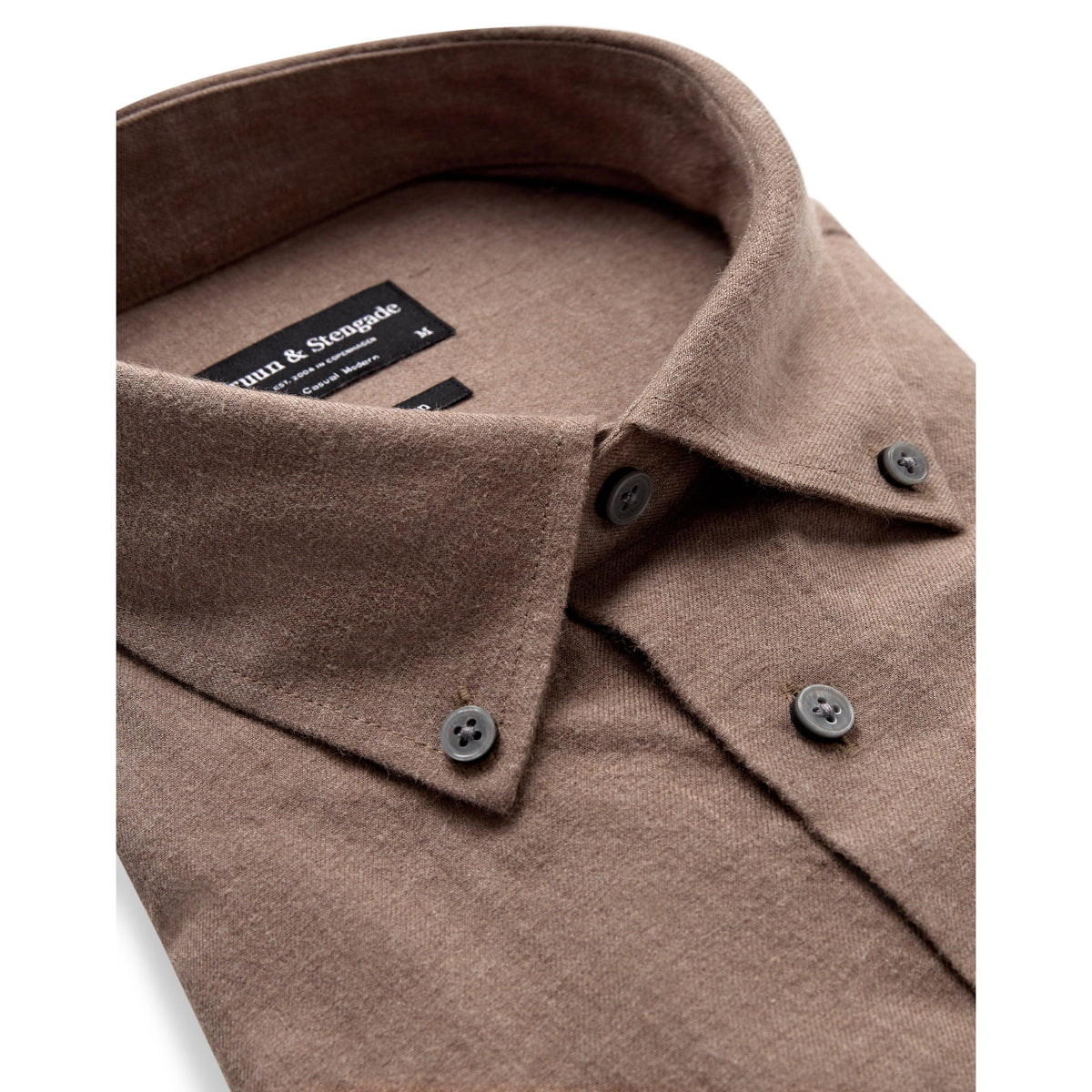 AKIHITO CASUAL MODERN FIT-MENS SHIRTS-BRUUN STENGADE-JB Evans Fashions & Footwear