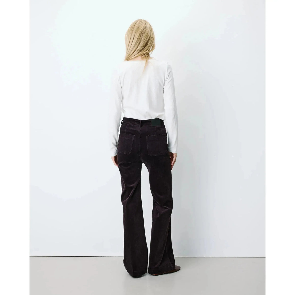 ALBAN CORD PANT-LADIES PANTS-GRACE & MILA-JB Evans Fashions & Footwear