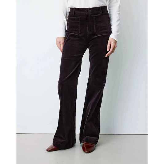 ALBAN CORD PANT-LADIES PANTS-GRACE & MILA-JB Evans Fashions & Footwear