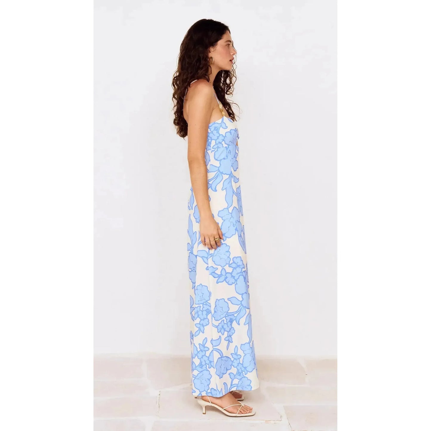 ALESSIA TWIST FRONT MIDI DRESS-LADIES DRESSES & JUMPERS-MINK PINK-JB Evans Fashions & Footwear