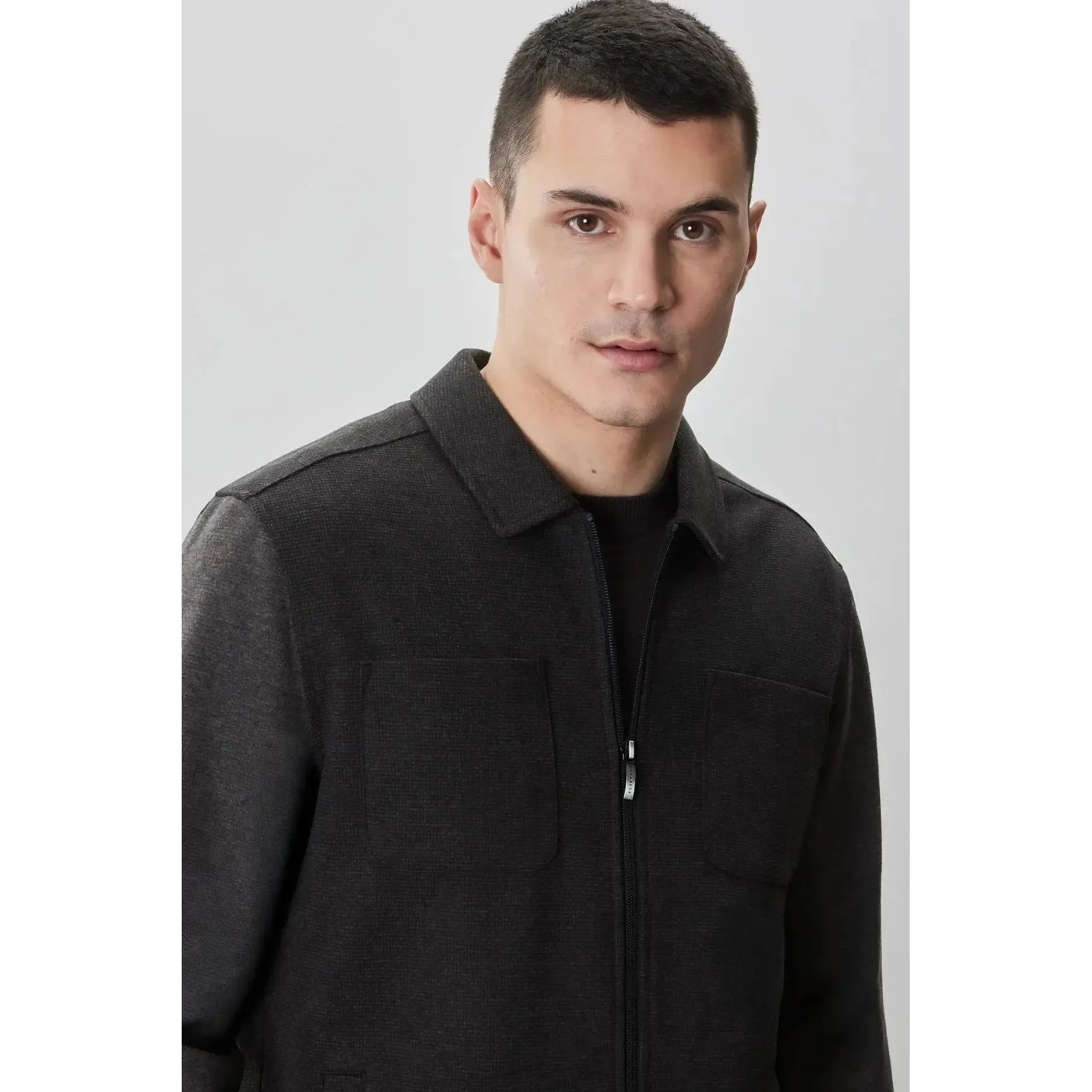 ALEXIS SHIRT JACKET-MENS LIGHTWEIGHT COATS & JACKETS-ROBERT BARAKETT-JB Evans Fashions & Footwear