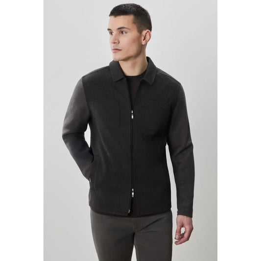 ALEXIS SHIRT JACKET-MENS LIGHTWEIGHT COATS & JACKETS-ROBERT BARAKETT-JB Evans Fashions & Footwear