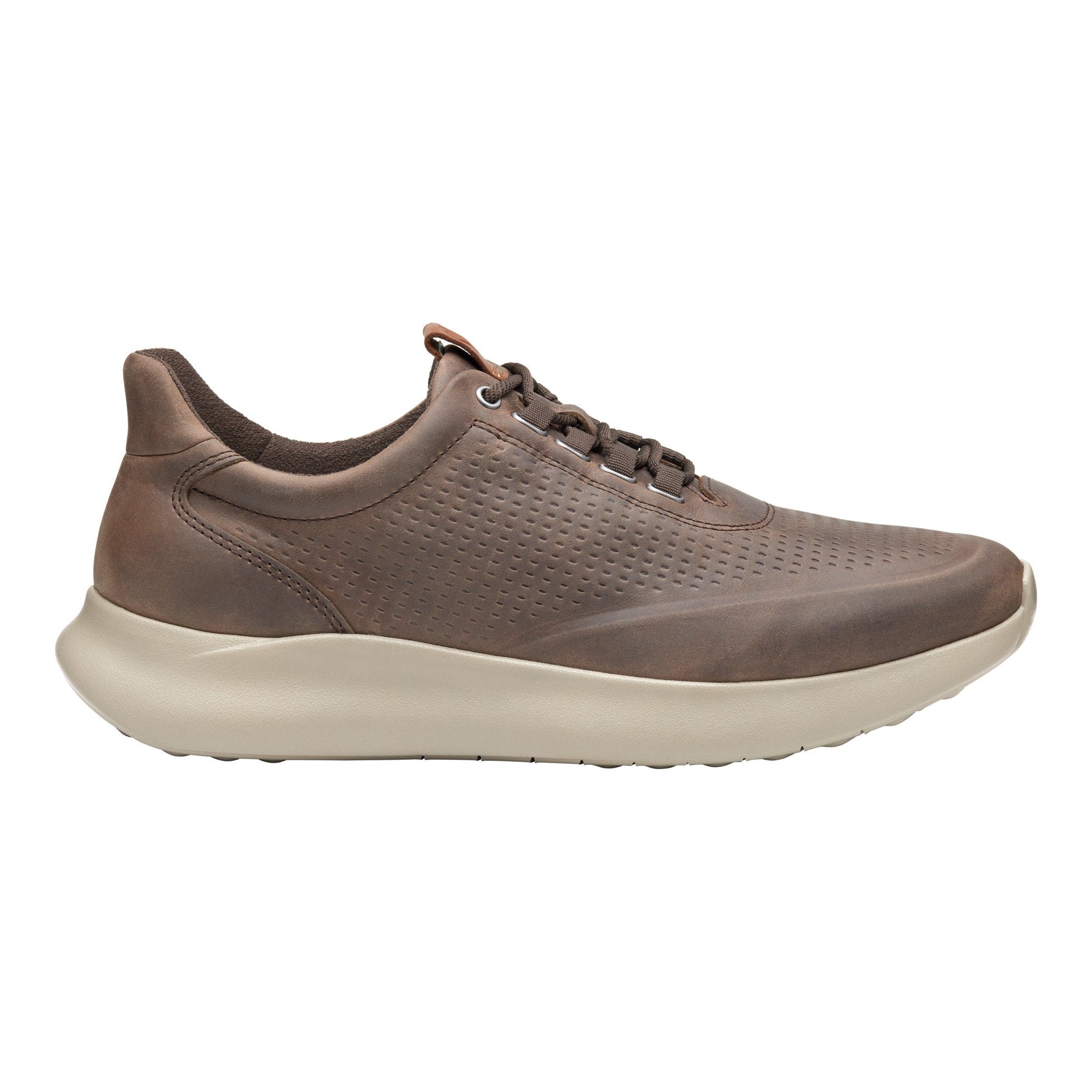 AMHERST 2.0 STONE OILED FULL GRAIN-MENS CASUAL FOOTWEAR-JOHNSTON & MURPHY-JB Evans Fashions & Footwear