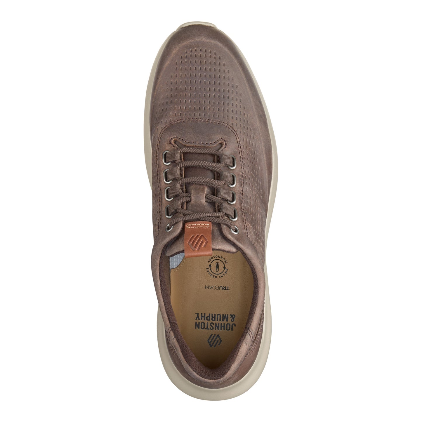 AMHERST 2.0 STONE OILED FULL GRAIN-MENS CASUAL FOOTWEAR-JOHNSTON & MURPHY-JB Evans Fashions & Footwear