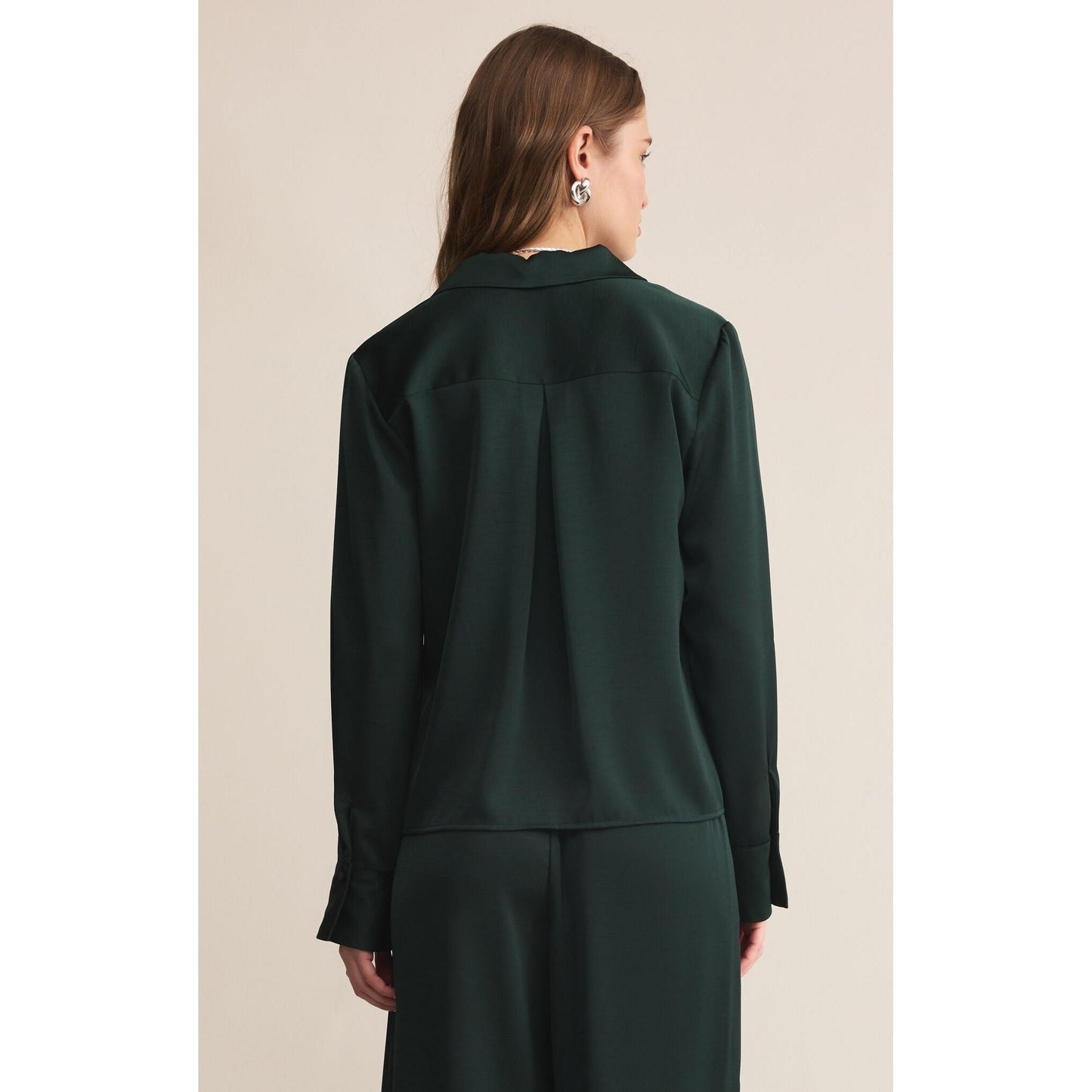 ANA SATIN TOP-LADIES TOPS-Z SUPPLY-JB Evans Fashions & Footwear