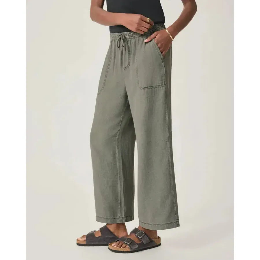 ANGIE CROP WIDE LEG-LADIES PANTS-SPLENDID-JB Evans Fashions & Footwear