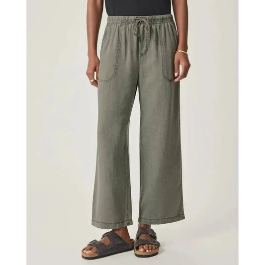 ANGIE CROP WIDE LEG-LADIES PANTS-SPLENDID-JB Evans Fashions & Footwear
