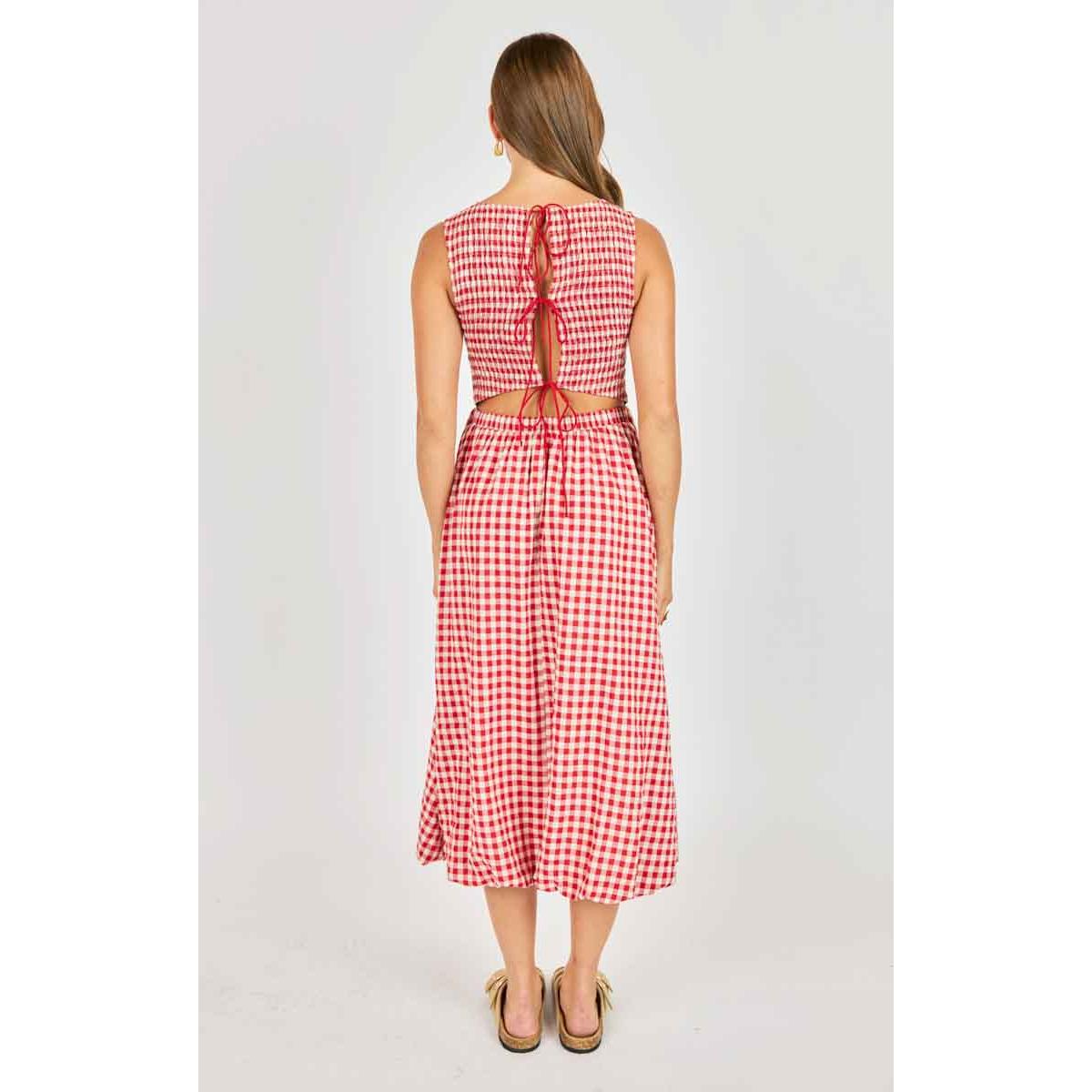 APPLE BUTTER MIDI DRESS-LADIES DRESSES & JUMPERS-SADIE & SAGE-JB Evans Fashions & Footwear