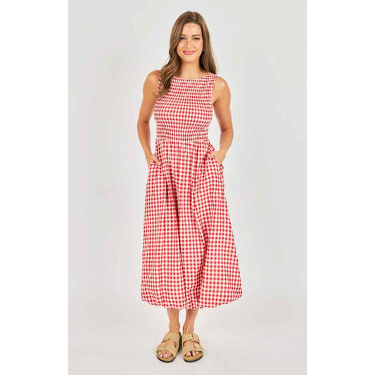 APPLE BUTTER MIDI DRESS-LADIES DRESSES & JUMPERS-SADIE & SAGE-JB Evans Fashions & Footwear