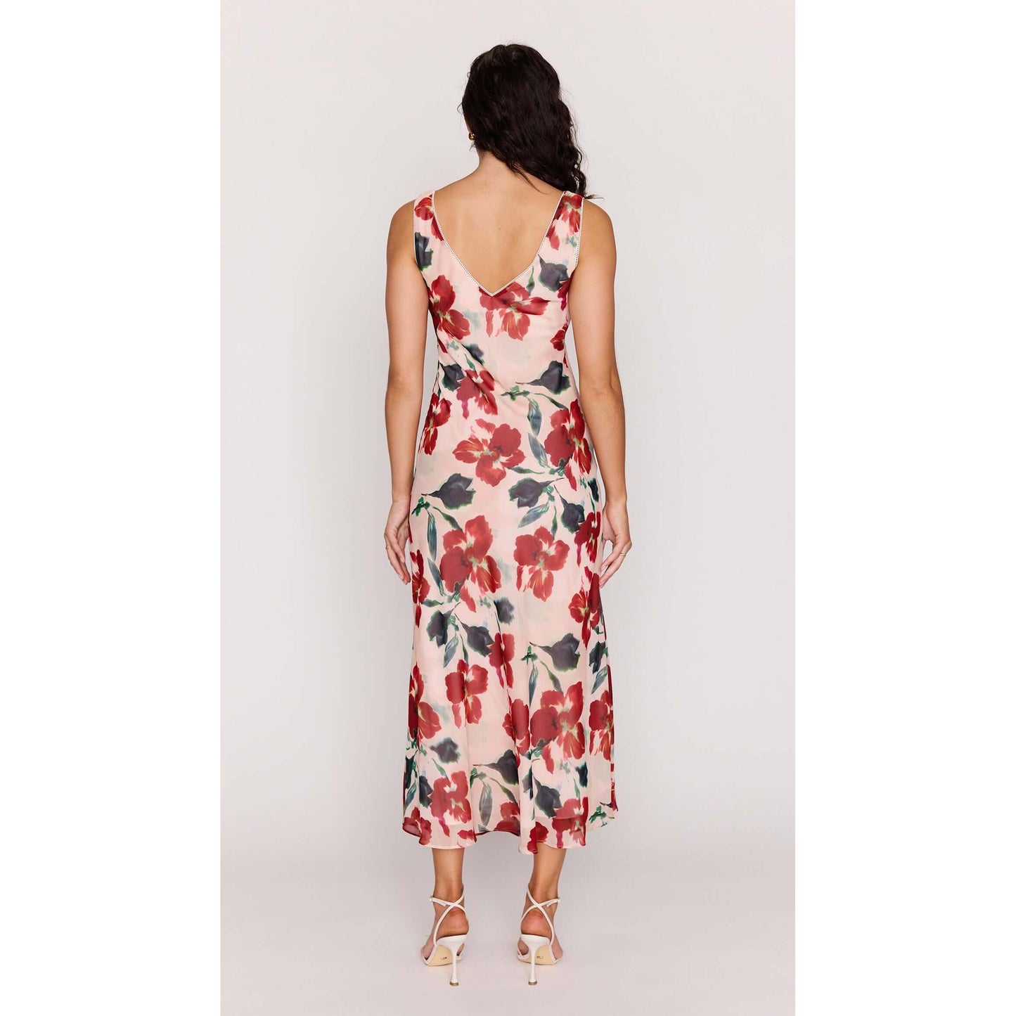 ARABELLA BIAS MIDI DRESS-LADIES DRESSES & JUMPERS-MINK PINK-JB Evans Fashions & Footwear